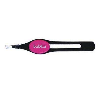 Babila Tweezer Slant Tip Black-TW-V05 1 g (N) - Hair Removal Accessories