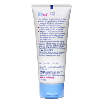 SEBAMED BABY RASH Cream 100ml - Creams, Lotions & Oils