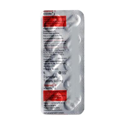 Styptovit E 500mg Tablet 10'S - Bleeding Disorders-Hae