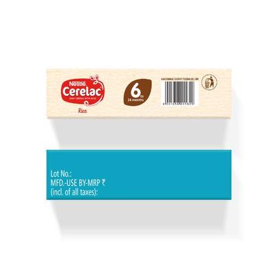 Nestle Cerelac Baby Food Cereal No Refined Sugar - Rice (For 6 to 24 Months Baby) 300 g - Baby And Infant Supplements