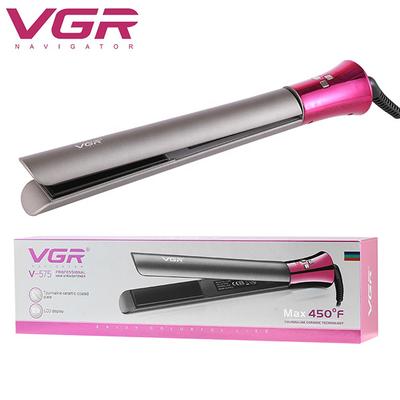 VGR V-575 1 Inch Tourmaline Ceramic coated plate Hair Straightener 1's - Straighteners