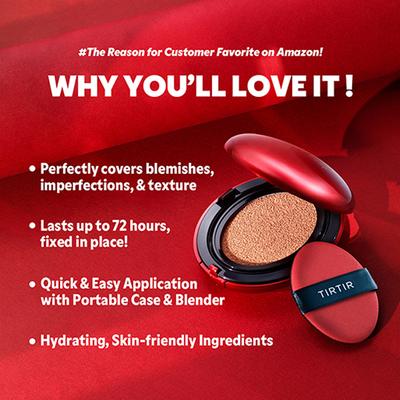 Tirtir Mask Fit Red Mini Cushion 13C Fair 4.5 gm - Foundation