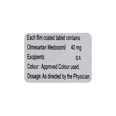 OLMISIM 40mg Tablet 10's - Hypertension-Ang