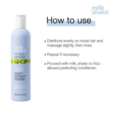Milk Shake No Frizz Allowed Perfecting Shampoo 300 ml - Shampoos