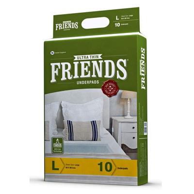 Friends Underpad-Classic (L) 10's - Adult Diapers & Pads
