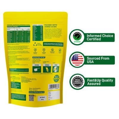 Fast&Up Plant Protein Powder - Rich Chocolate Flavour 975 gm - Protein Drink