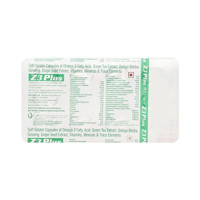 Z3 PLUS Capsule 10's - Supplements-Vam