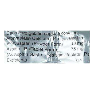 NEW Modlip Asg 75mg Capsule 10'S - High Cholesterol-Dys