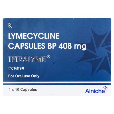 TETRALYME 408mg Capsule 10's - Bacterial Infections-ABC