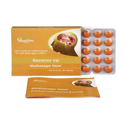 Dhootapapeshwar Medhasagar Rasa Tablet 30's - Personal Care (Ayush)