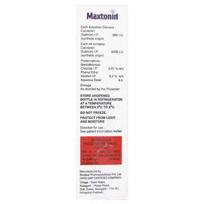 MAXTONIN Nasal Spray 6ml - Osteoporosis-Age