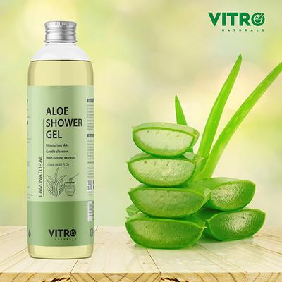 Vitro Aloe Vera Shower Gel 250 ml - Shower Gels & Body Wash