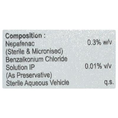 NEPAONCE 0.3% Eye Drops 3ml - Eye conditions-Oph
