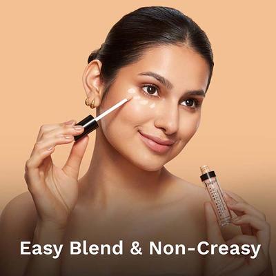 Pilgrim Full Coverage Concealer Crease Resistance & Lightweight with Matte Finish Ivory-05 7.3 ml - Concealer