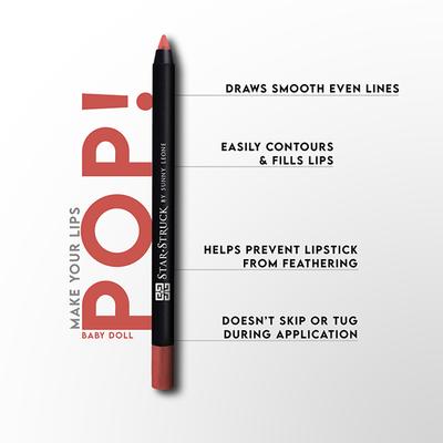 Star Struck by Sunny Leone Long Wear Lip Liner - Baby Doll 1.2 gm - Lip Liners
