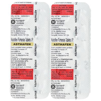 Asthafen Tablet 10'S - Asthma/COPD-Ast
