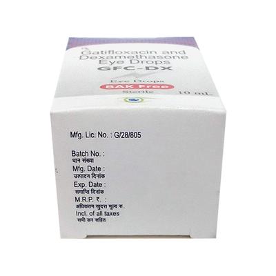GFC DX BAK FREE Eye Drops 10ml - Eye Infections-Eaa