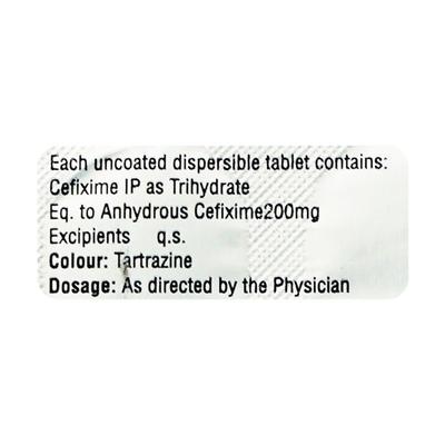 LIVIXIM 200 DT Tablet 10's - Bacterial Infections-Cep