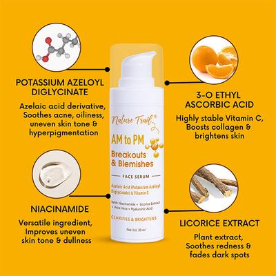Nature Trail AM to PM Breakouts and Blemishes Face Serum 30 ml - Face Serum