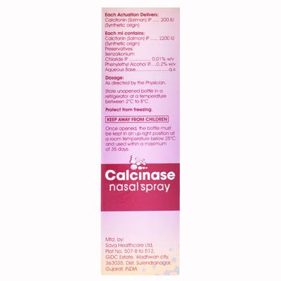 Calcinase Nasal Spray 30Md - Osteoporosis-Age