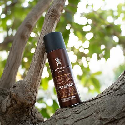 Giordano Wild Safari Deodorant Spray 200 ml - Men Deodorants/Roll-Ons