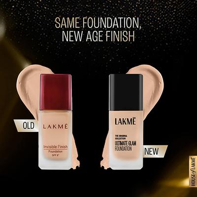 Lakme Invisible Finish Spf 8 Foundation Shade 04 25 Ml - Foundation