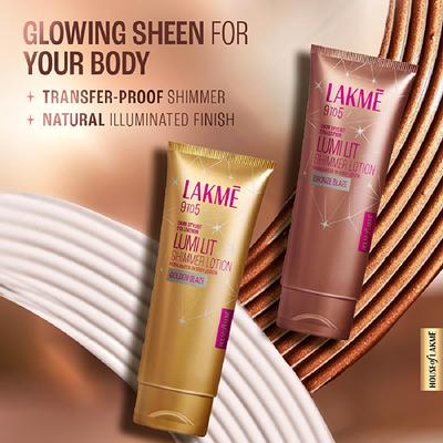 Lakme Lumi Lit Summer Lotion Golden Glaze 100 gm - Face Moisturizers
