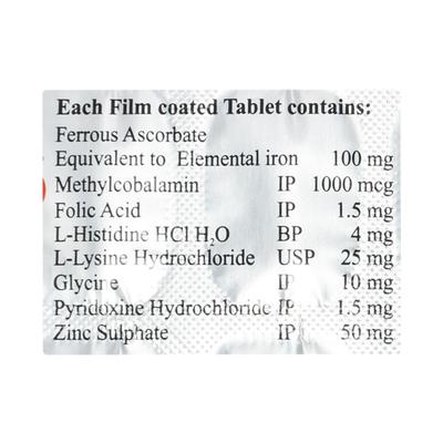 ASTYFER XT Tablet 15's - Iron Supplement/Anaemia-Vma