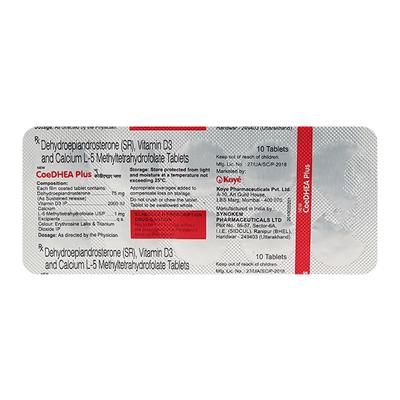 COEDHEA PLUS NEW Tablet 10's - Supplements-Sup