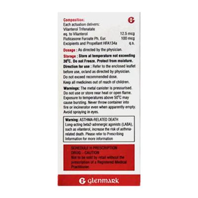 VILOR F 100 Inhaler 120md - Asthma/COPD-Ast