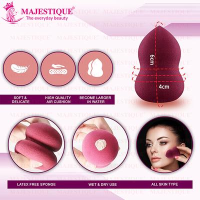 Majestique Makeup Sponge for Facial 1's - Sponges & Applicators