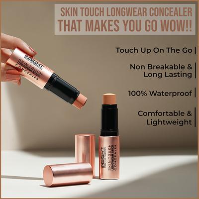 Insight Cosmetics Skin Touch Longwear Concealer LN08 5 gm - Concealer
