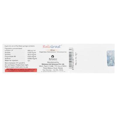 RELIGRAST 300mcg Prefilled Syringe(Pfs) 0.5ml - Cancer Oncology-Sup