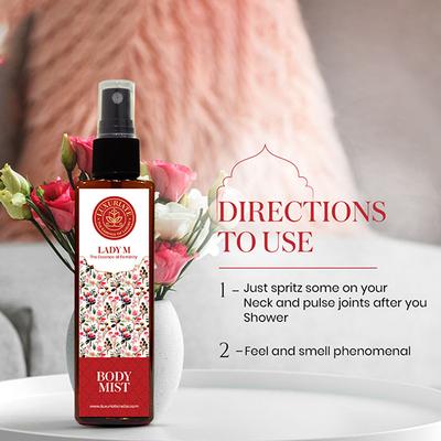 Luxuriate Lady M Fragrance Body Mist 100 ml - Perfumes (Edt/Edp)
