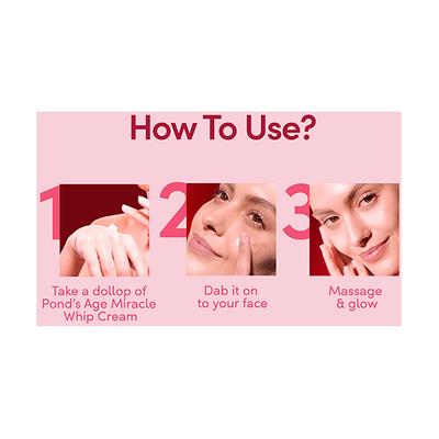 Pond'S Age Miracle Whip Cream 35 gm - Lotions & Creams