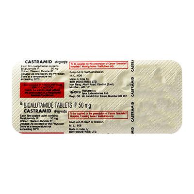 Castramid 50mg Tablet 10'S - Cancer Oncology-Tar