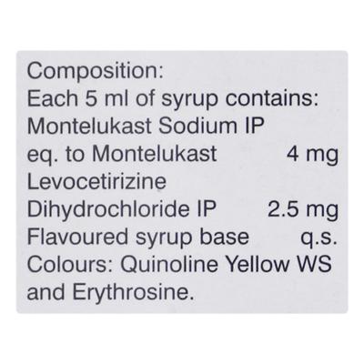 Montek LC Kid Syrup 60ml - Allergies-Ant