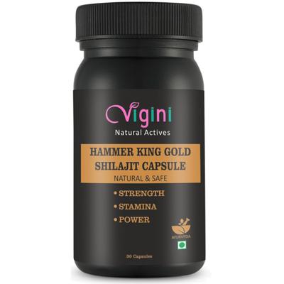 Vigini Hammer King Gold Shilajit Capsule 30's - Sexual Healthcare