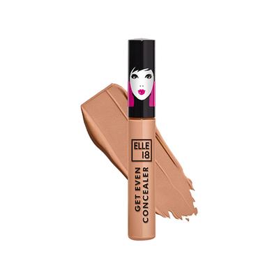 Elle 18 Get Even Concealer, Shell, Buildable Coverage, For Dark spots & Fine Lines 5.4 ml - Concealer