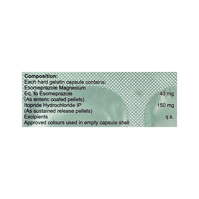 ESOMEFOL IT Capsule 10's - Ulcer/Reflux/Flatulence-Aaa