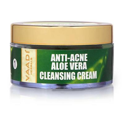 Anti-Acne Aloe Vera Cleansing Cream 50 gm - Creams/Oils/Lotions