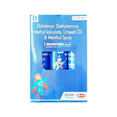 MONOGEL Spray 55gm - Pain relief-Nsa