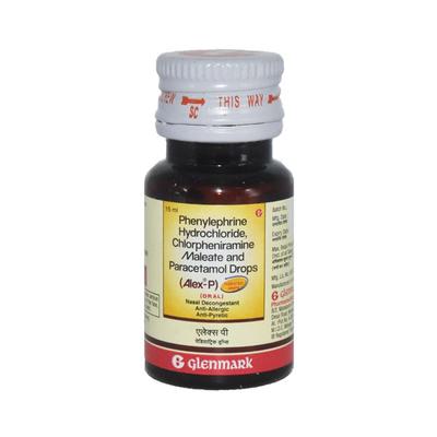 Alex P Paediatric Oral Drops 15ml - Cough And Cold-Cou