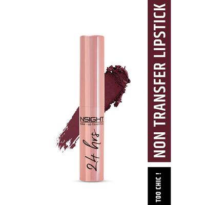 INSIGHT COSMETICS 24 HRS NON TRANSFER MATTE LIPSTICK (LL-03)-PINKITY POOH (10) 3 gm - Lipsticks