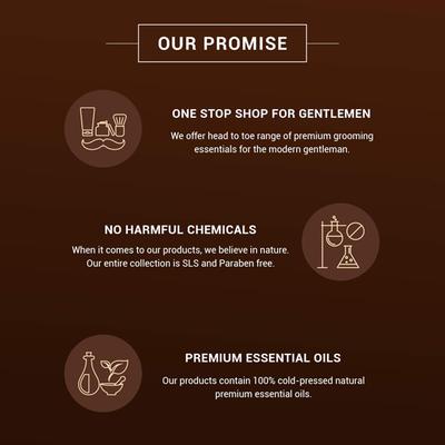 The Man Company Beard Wax - Almond & Thyme 50 gm - Beard Wax