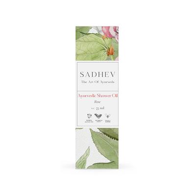 Sadhev Rose Shower Oil 75 ml - Shower Gels & Body Wash