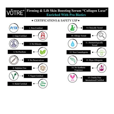 Votre Firming & Lifting Serum - Collagen Luxe 25 ml - Face Serum