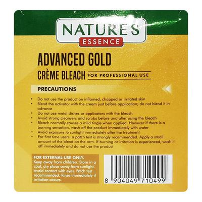 Nature's Essence Advanced Gold Creme Bleach 210 gm - Face Bleach