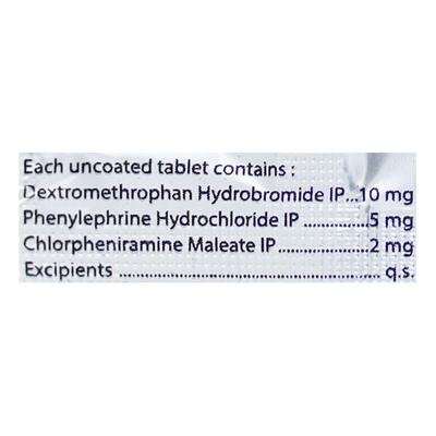BRONCOREST Tablet 10's - Cough And Cold-Cou