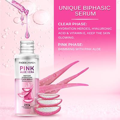 FACESCANADA Pink Aloe Vera Instant Hydration Face Serum 27 ml - Face Serum